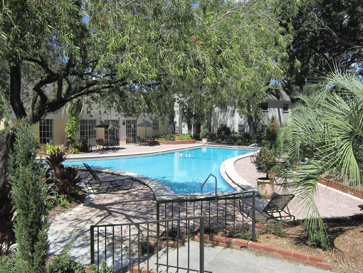 Pool View at The Flats at Seminole Heights, Florida, 33603